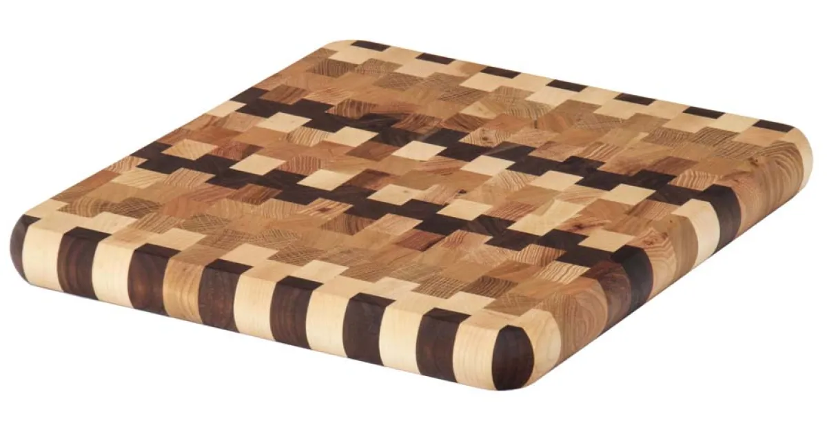 End Grain Checkered Cutting Board